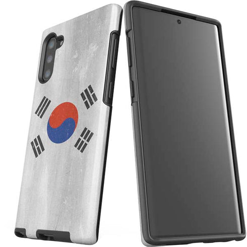 South Korean Flag Distressed Galaxy Note 10 Pro Case